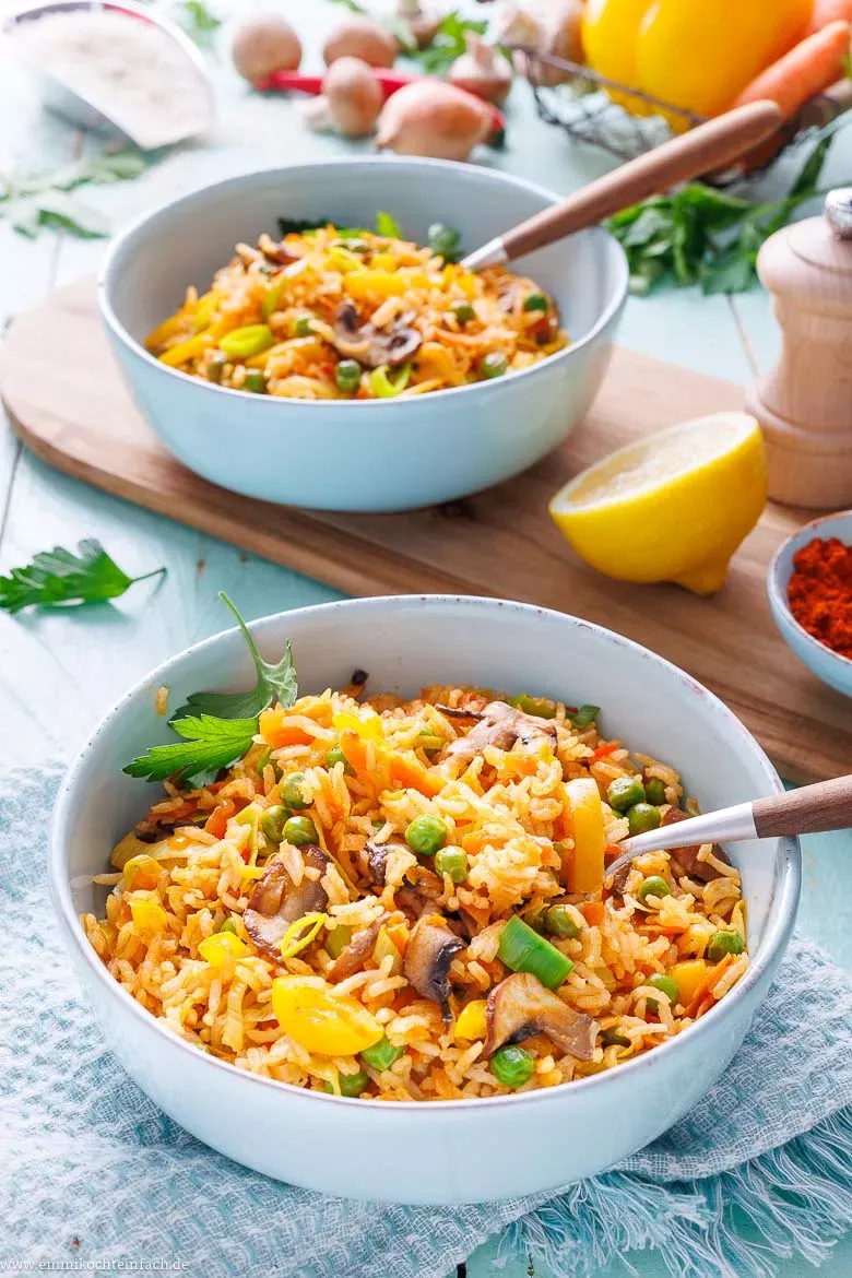 Reispfanne - schnell und einfach