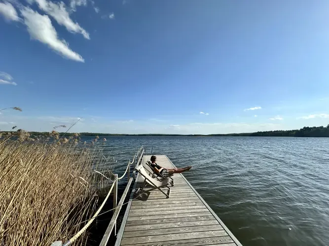 Relaxen und die Seele baumeln lassen am Tollense-See