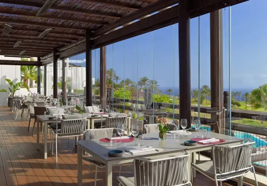 Restaurant mit Meerblick Las Terrazas de Abama Suites