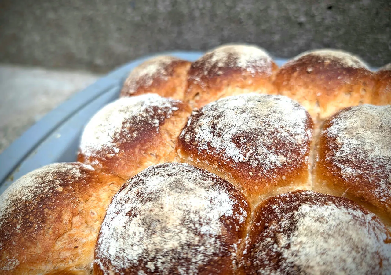 Rezept-Bild von Joghurt Zupfbrötchen