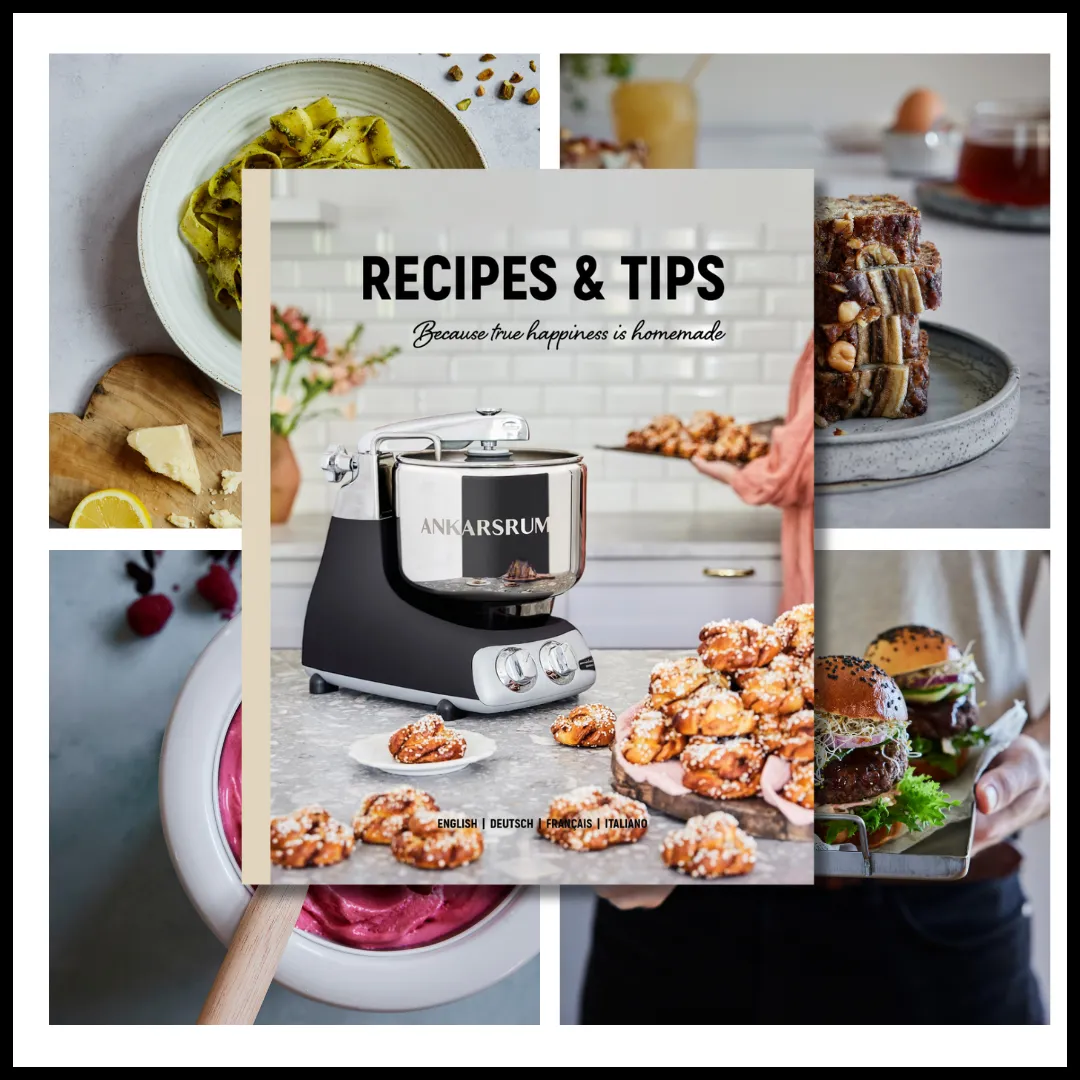 Rezeptbuch mit inspirierenden Kochideen und Bildern