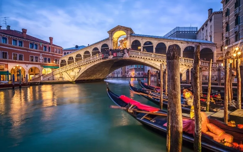Rialtobrücke, Venedig, Italien