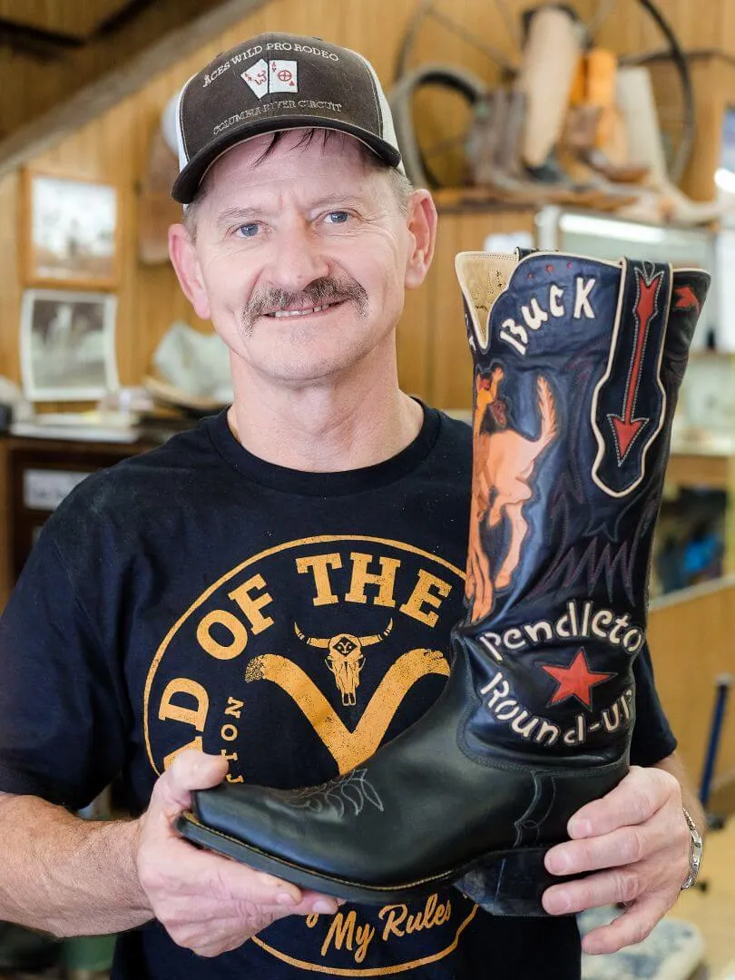 Richard Stapleman, Stapleman Custom Boot Shop Pendleton