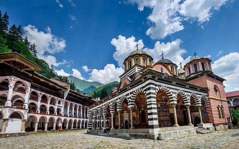 Rila-Kloster in Bulgarien