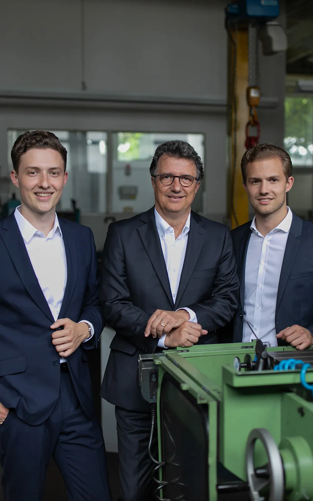 Ritterwerk Geschäftsführung und Team in der Produktion