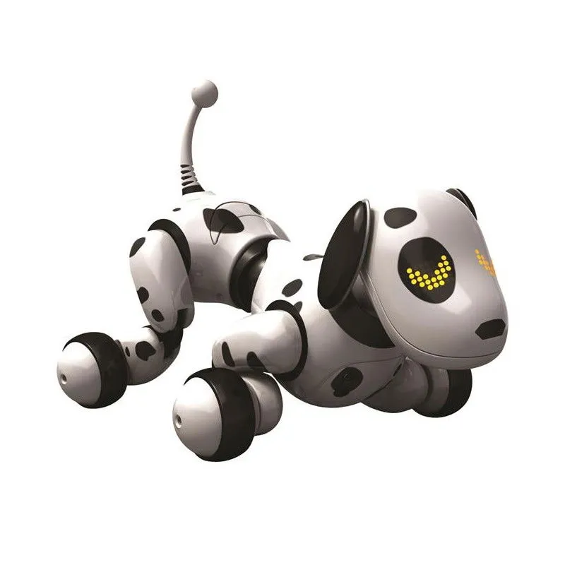 Roboterhund Zoomer: Ein Dalmatiner-Modell, das Kindern Tricks beibringen kann und auf Befehle reagiert