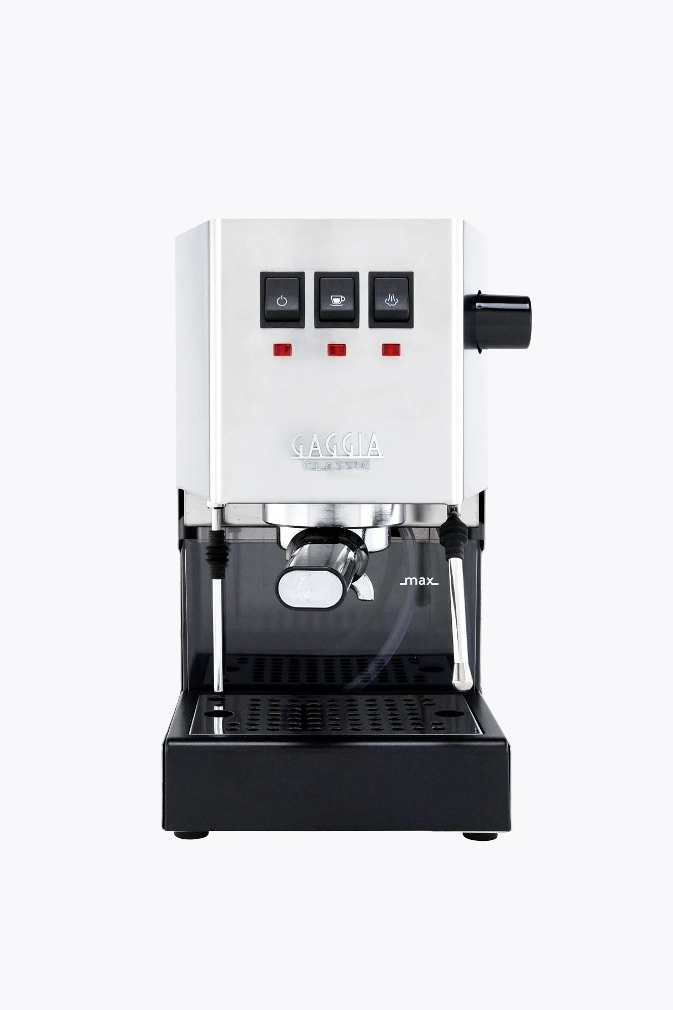 Robuste Gaggia Classic Evo Espressomaschine mit Edelstahlgehäuse