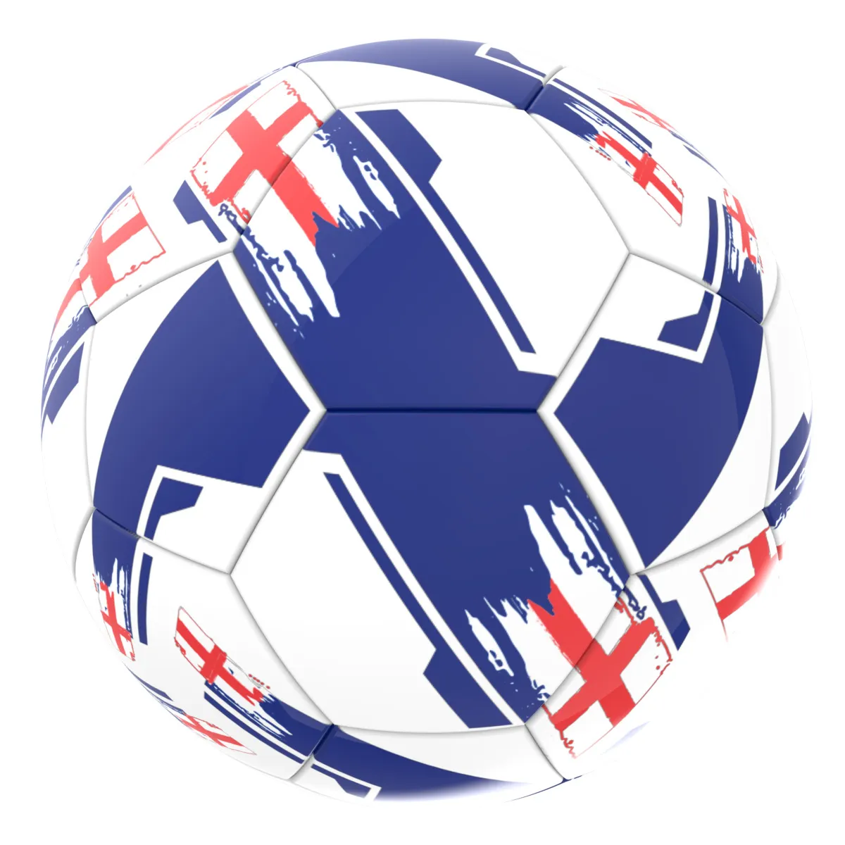 Robuster uhlsport Fußball Ball mit 32-Panel-Konstruktion