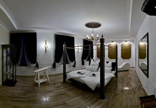 Romantisches Mietapartment mit Effektkamin