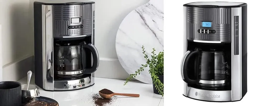 Russell Hobbs Geo Steel Digital Kaffeeautomat