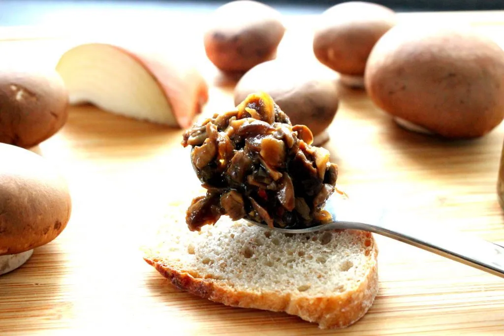 Russisches Pilz Kaviar