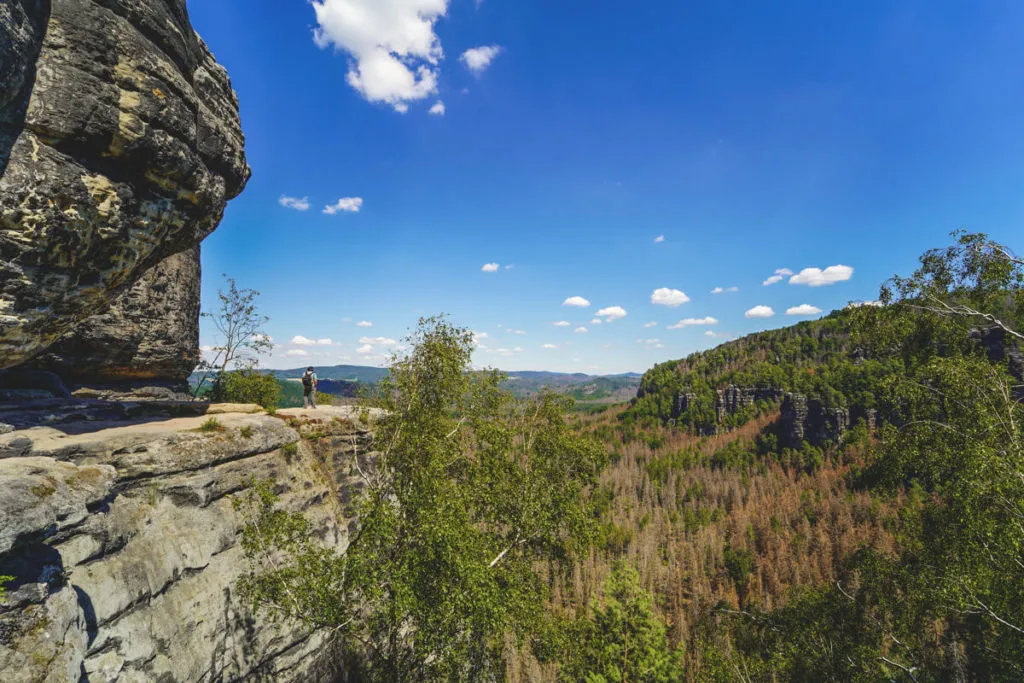 Sächsische Schweiz Frienstein und Idagrotte 1
