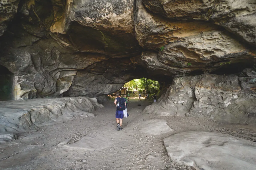 Sächsische Schweiz Kuhstall Felsentor