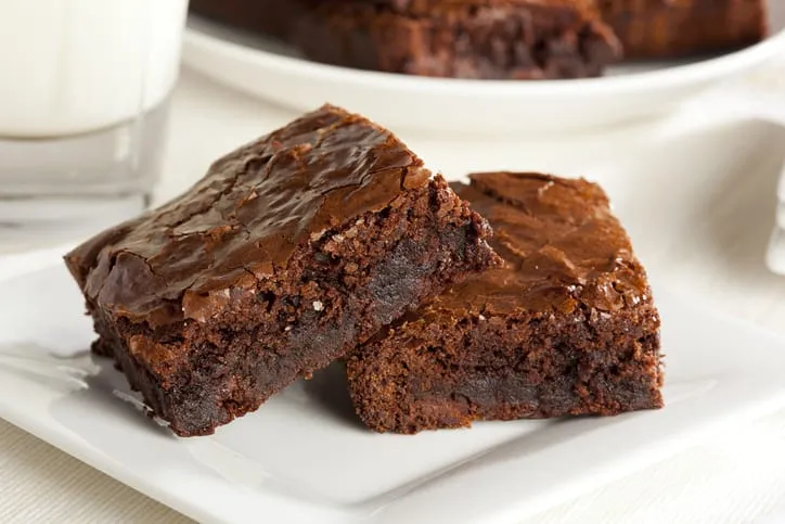 Saftige Brownies, frisch aus der Mikrowelle
