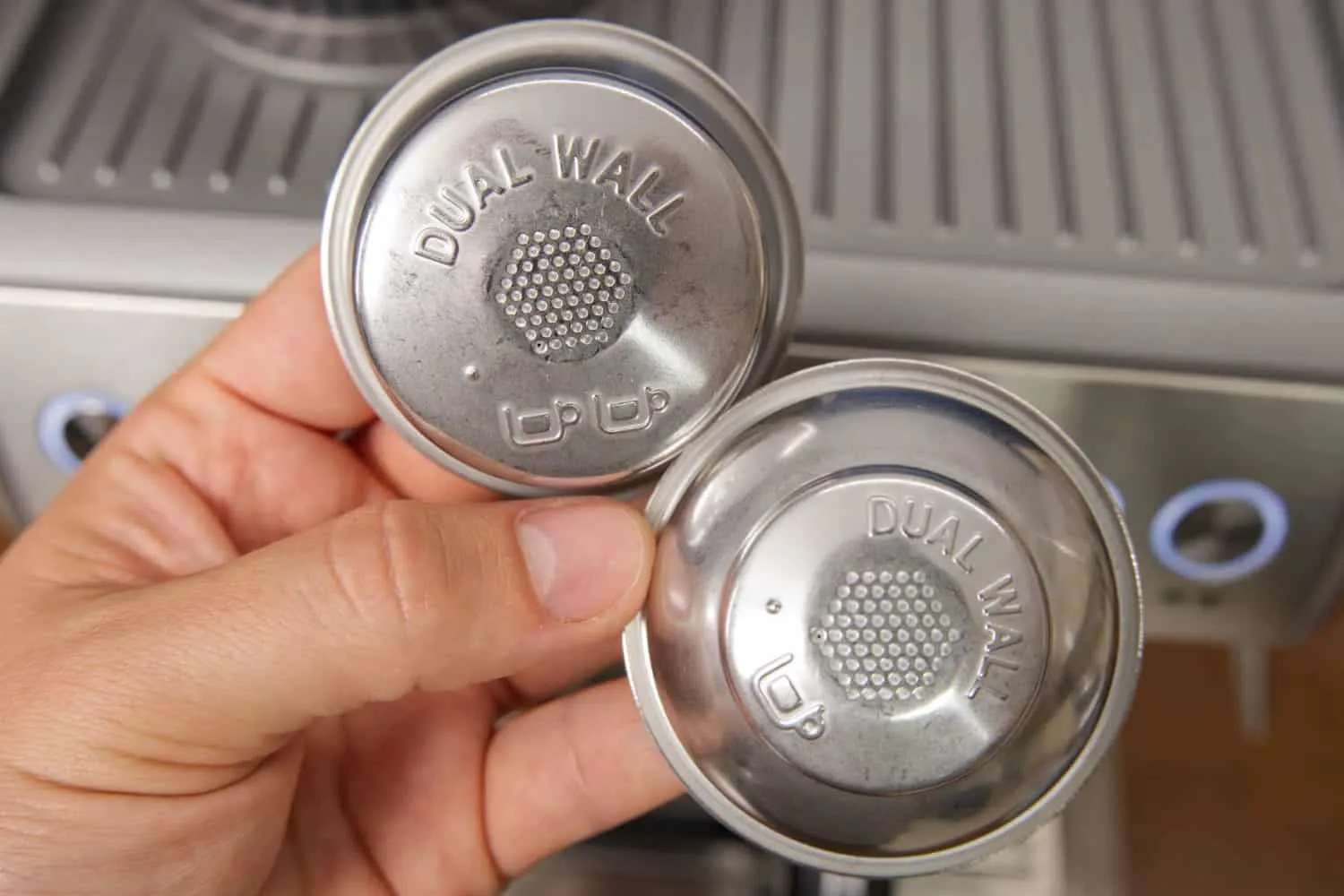 Sage Barista Express Dual Wall Siebe