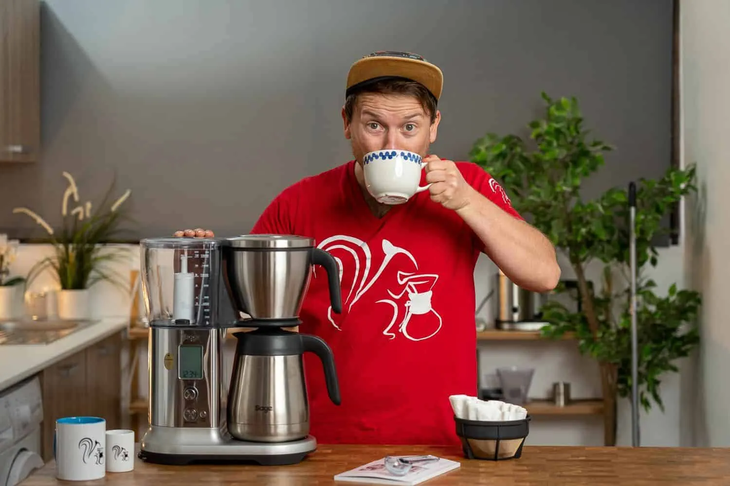 Sage The Precision Brewer mit Kaffeekanne