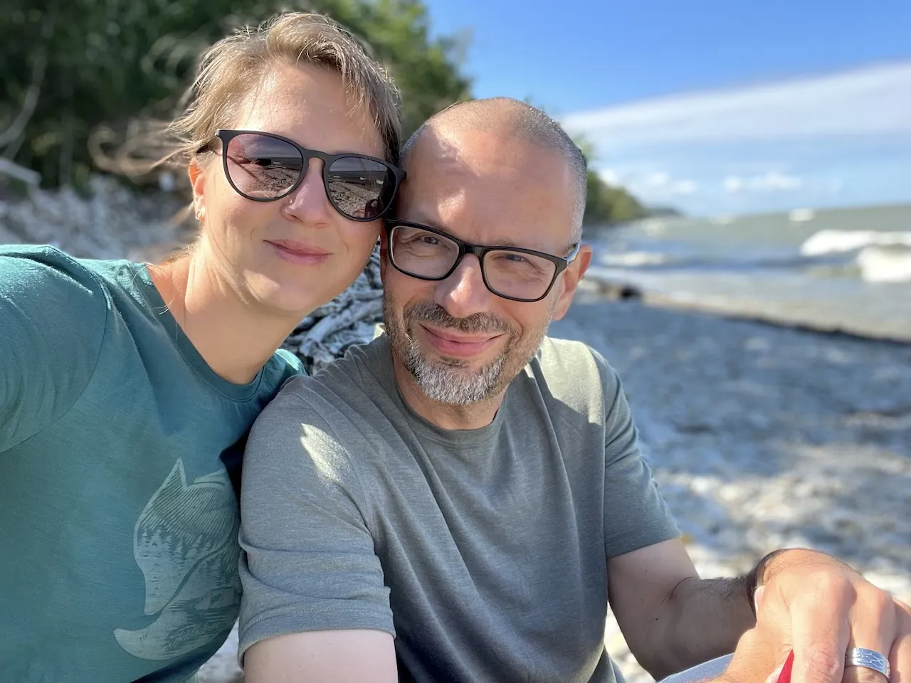 Saka Beach Küstenlinie