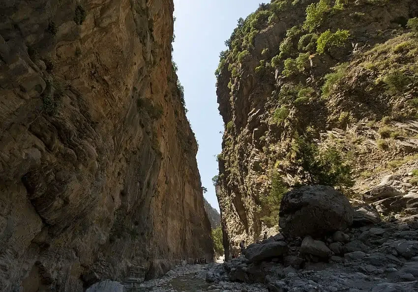 Samaria-Schlucht auf Kreta