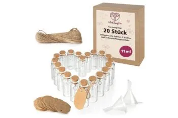 Sammelgläser für Sand als sentimentales Reisegeschenk zur Erinnerung an besuchte Orte