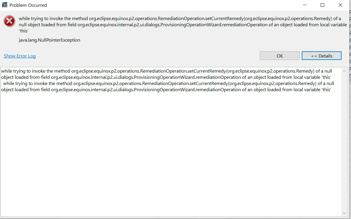 SAP HANA Studio BW-MT Upgrade Fehler
