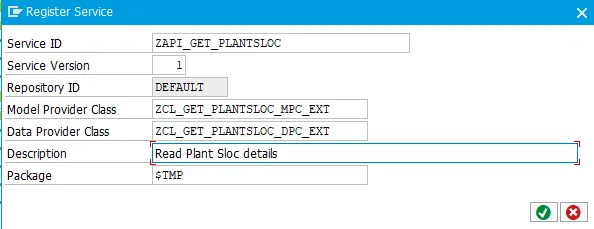 SAP OData V4 Service und Klassen Zuordnung