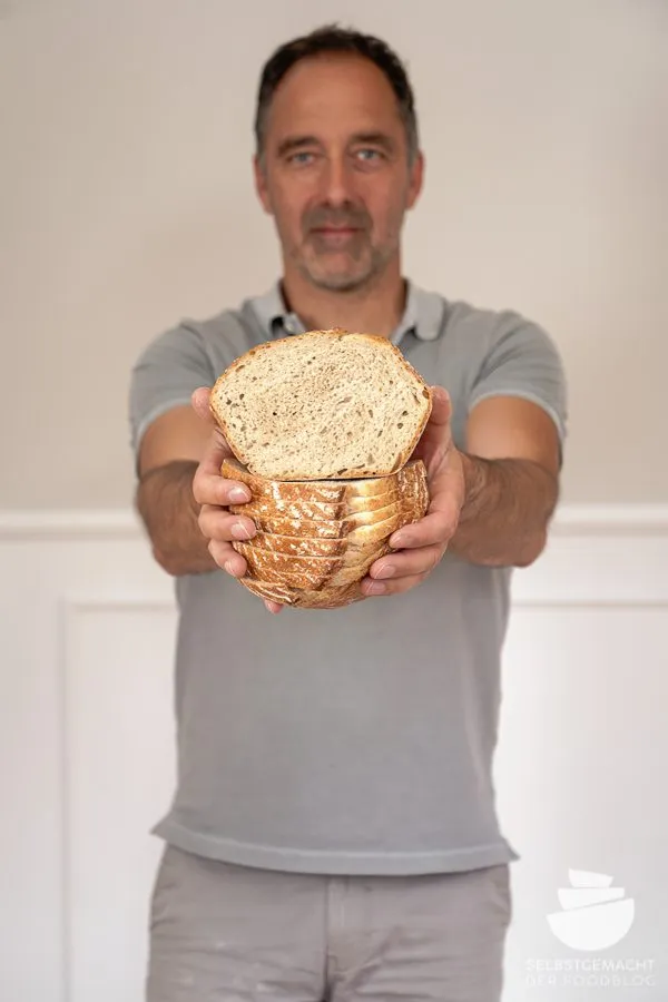 Sauerteig Anstellgut im Glas