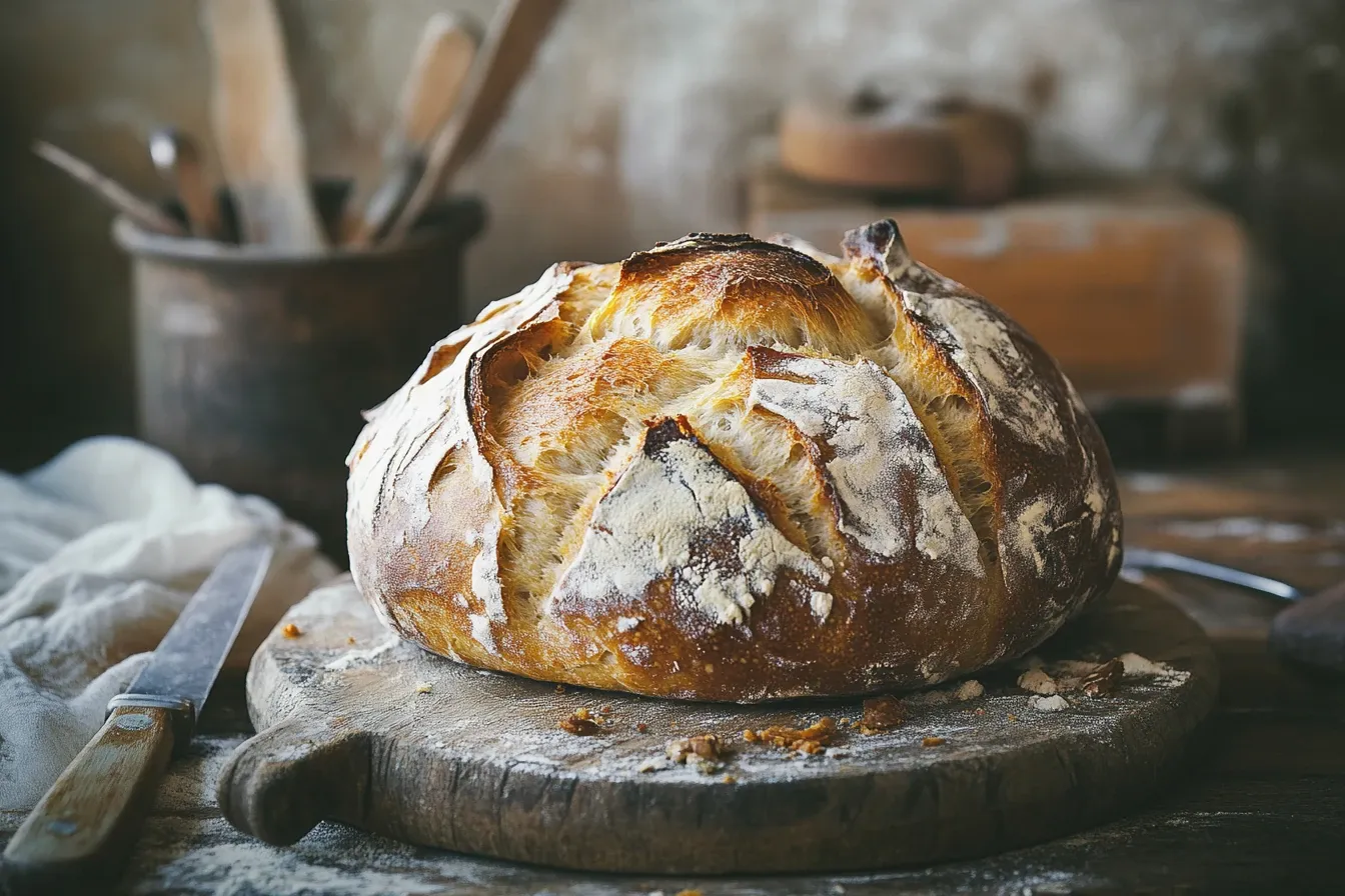 Schnelles Brot mit Hefe