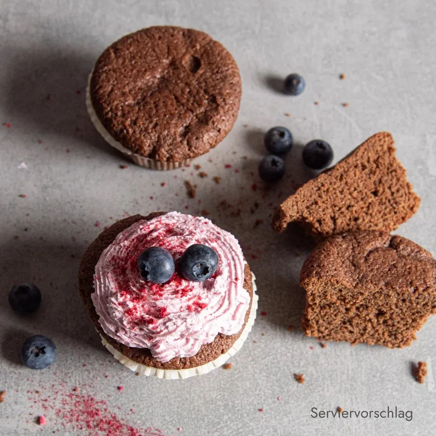 Schokokuchen Teig in Form