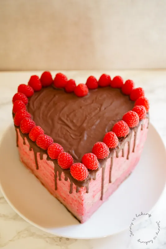 Schritt-für-Schritt: Herztorte ohne Backform formen