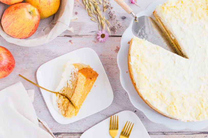 Schwedische Apfeltorte