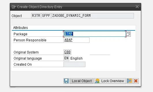 Screenshot: Anlegen eines neuen Adobe Formular-Layouts