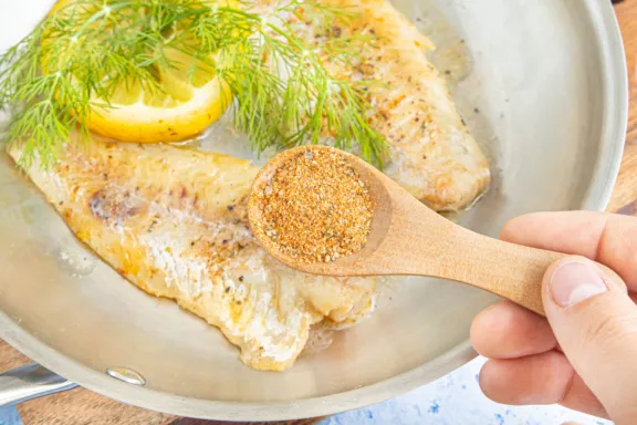 Selbstgemachtes Fischgewürz für aromatische Pangasius Rezepte