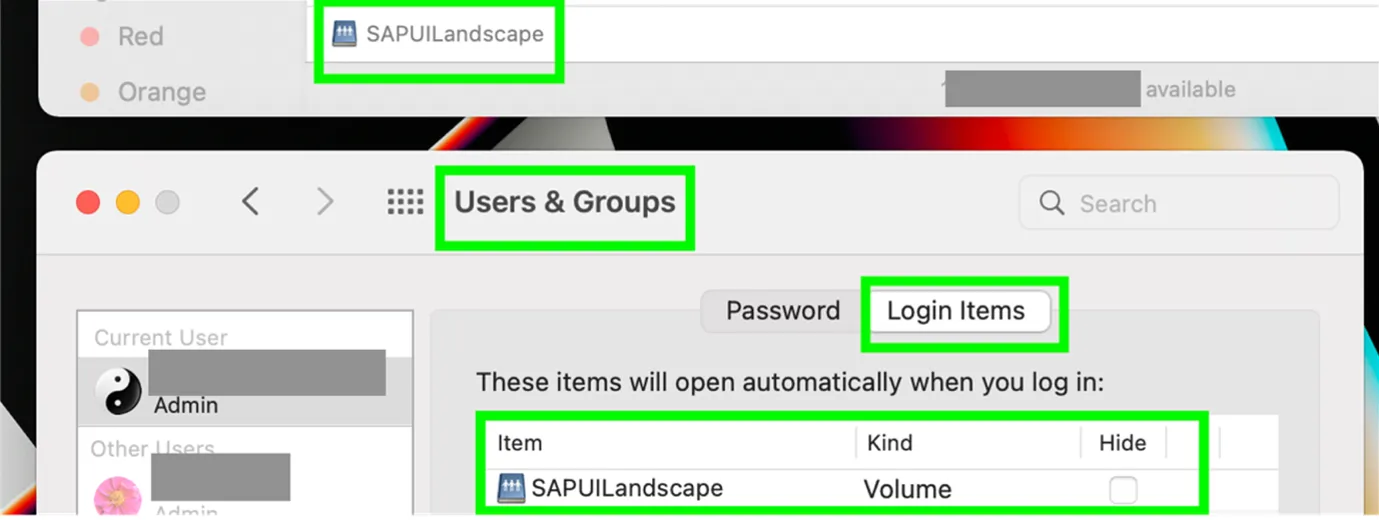 Server Mount Screenshot