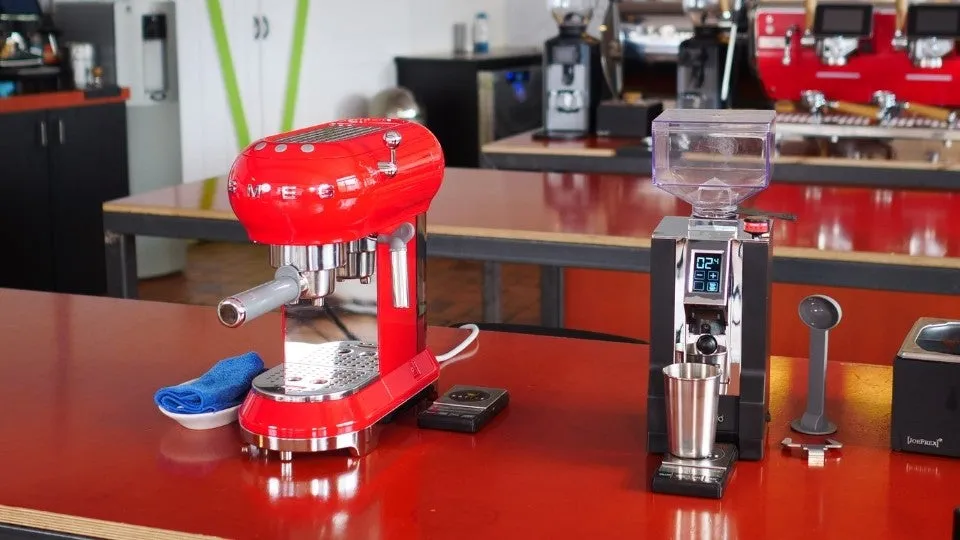 smeg espresso und eureka perfetto