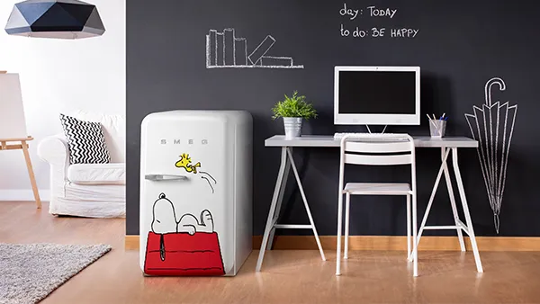 SMEG Peanuts Kühlschrank FAB5
