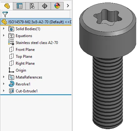 SOLIDWORKS Normteile Download ISO 41579