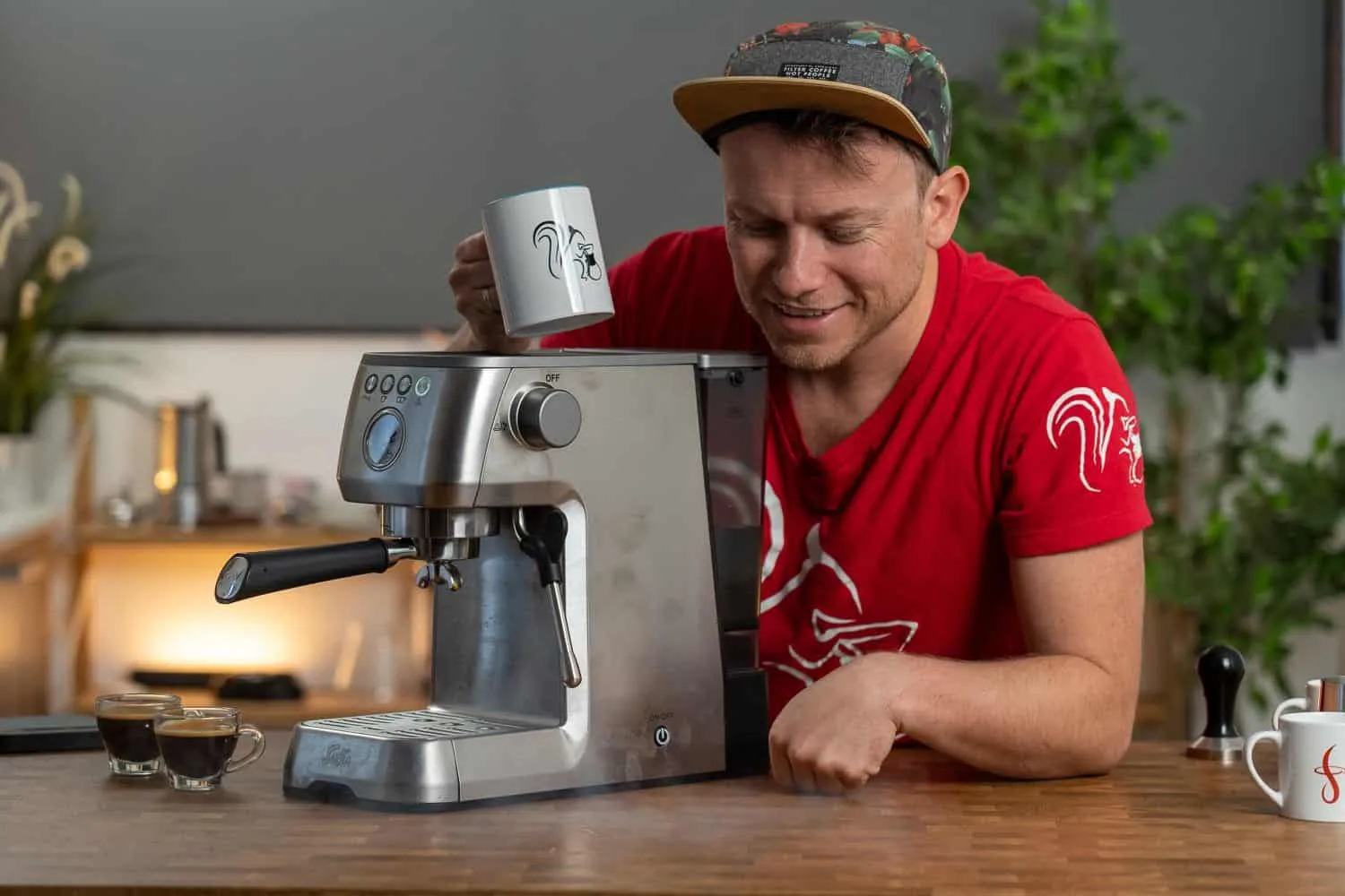 Solis Barista Perfetta Plus Espressomaschine Wasserdampf