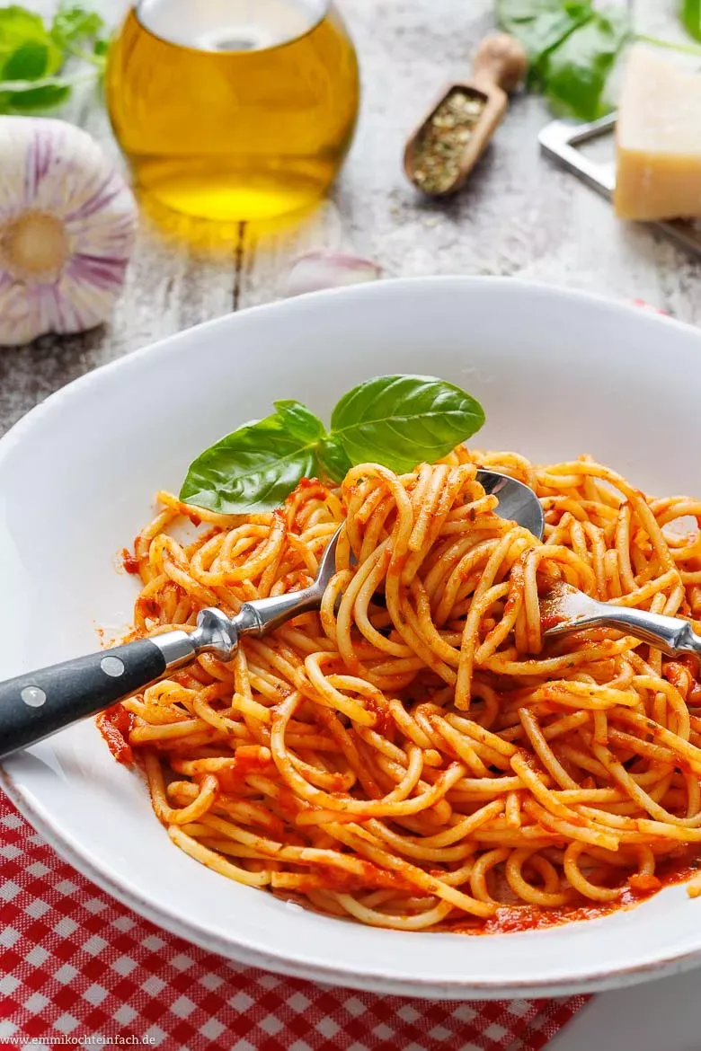 Spaghetti Napoli wie in Italien