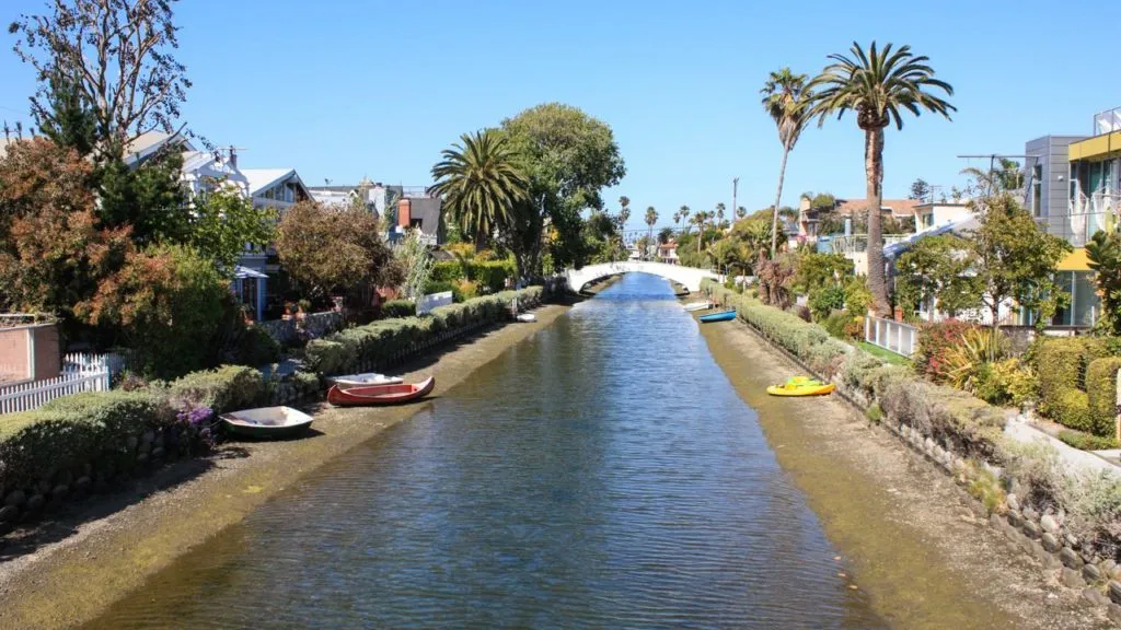Spaziergang an den Venice Canals
