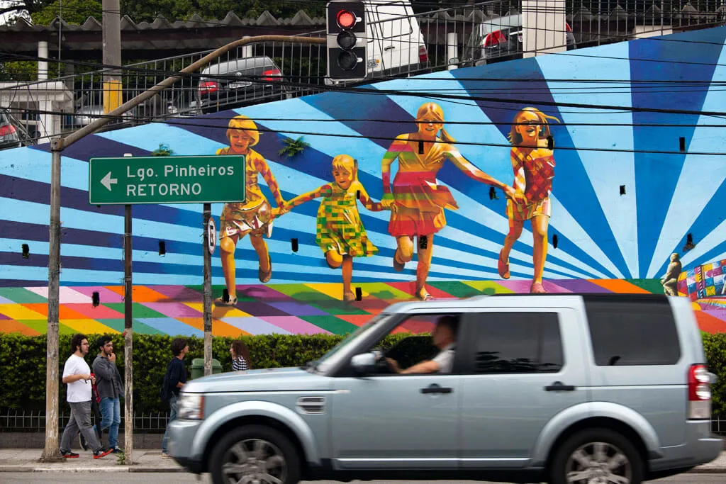 Stadt als Staffelei: São Paulo gilt als der Graffiti-Hotspot Brasiliens