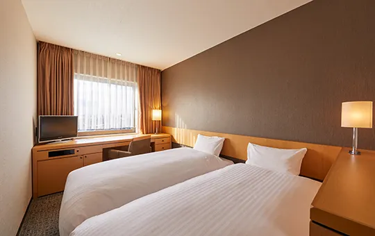 Standard Compact Twin Zimmer im Hotel Agora Osaka Moriguchi