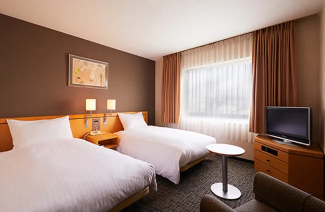 Standard Zimmer im Hotel Agora Osaka Moriguchi mit beruhigendem Interieur