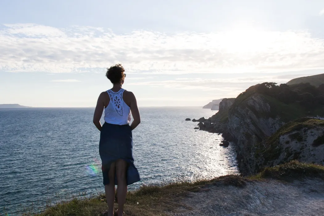 Strandlandschaft Lulworth Cove