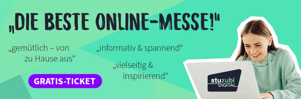 Stuzubi Digital Messe: Studien- und Berufsberatung für zukünftige Klimaschutz-Experten