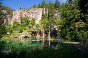 Summer Hiking Hanging Lake in Glenwood Springs Colorado