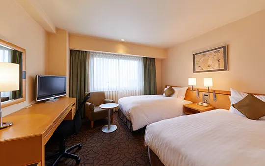 Superior Twin Zimmer im Hotel Agora Osaka Moriguchi