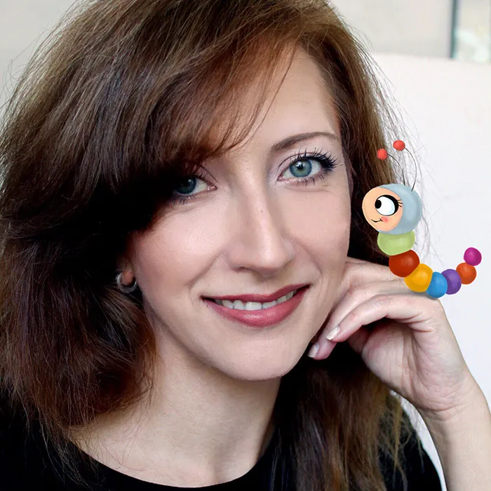 Susanne Bohne, die Autorin und Schöpferin von Wilma Wochenwurm