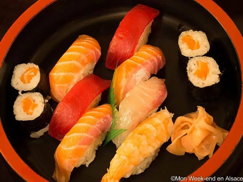 Sushi-Maki-Frisch-Asiatisch