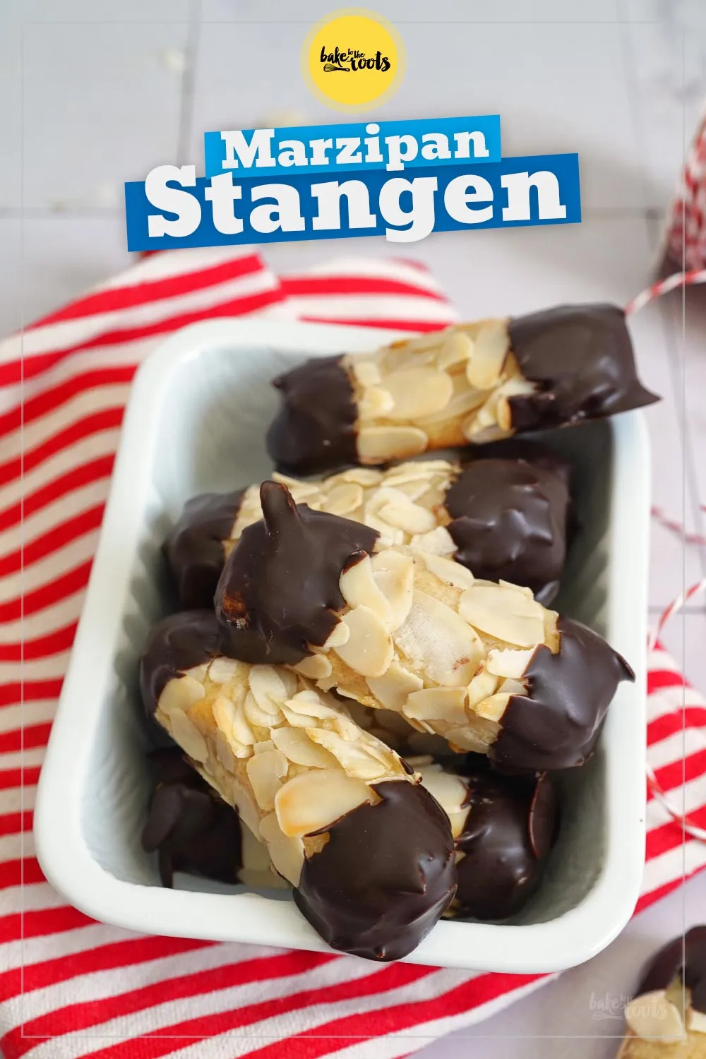Süße Mandel-Marzipan-Stangen, perfekt für Marzipan-Liebhaber