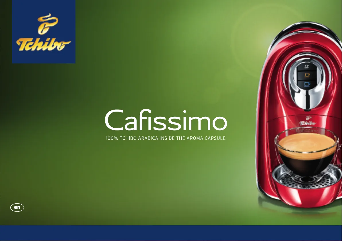 Tchibo Cafissimo Compact Kaffeemaschine in Betrieb